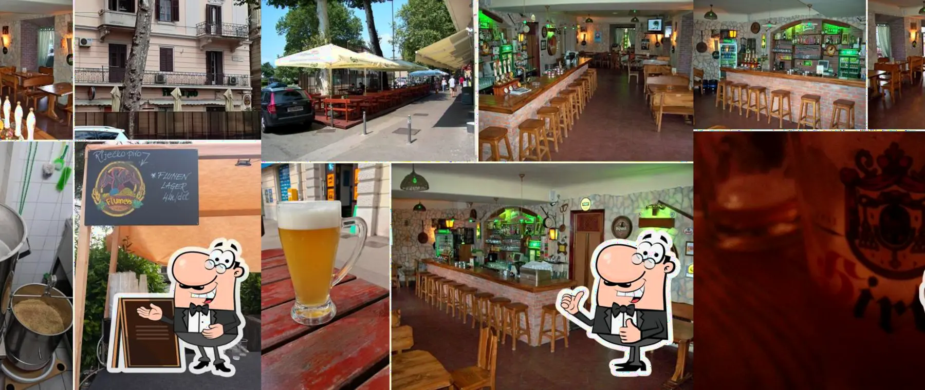 Flumen Pivovara pub i atmosfera